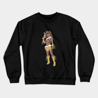 Cowboy Girl Crewneck Sweatshirt